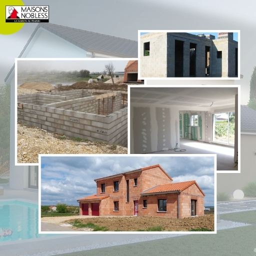 Maisons en cours de construction en Lorraine par Maisons Nobless