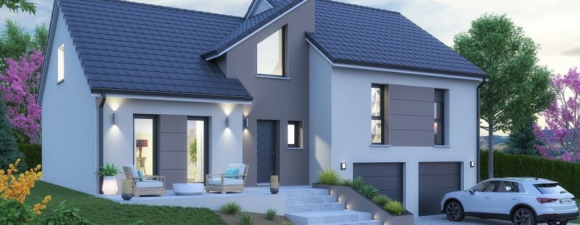 Maison + terrain en Moselle - Piblange