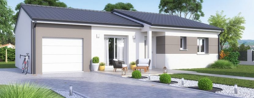 Maison et terrain à Bionville à construire