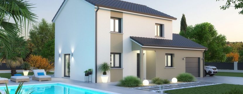 Maison et terrain à Lesménils à construire
