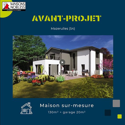 Réalisation d'un avant-projet à Mazerulles en Meurthe et Moselle, 54