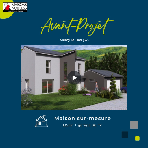 Réalisation d'un avant-projet à Mercy-le-Bas en Moselle, 57